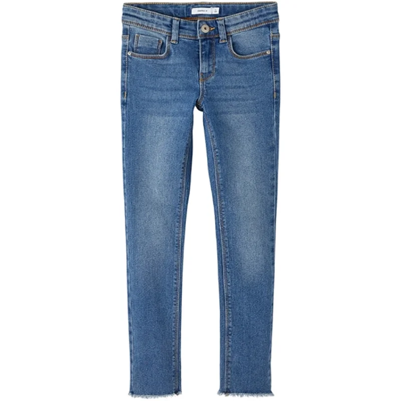 New Products Name it Medium Blue Denim Polly Skinny Jeans Noos