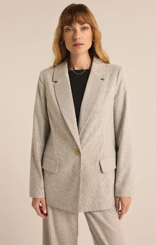 Exquisite Craftsmanship Monroe Pinstripe Blazer