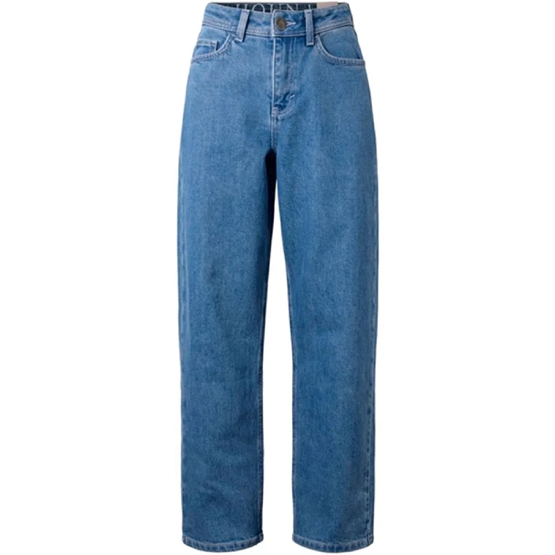 High Street Series HOUNd Baggy Jeans Medium Blue Denim