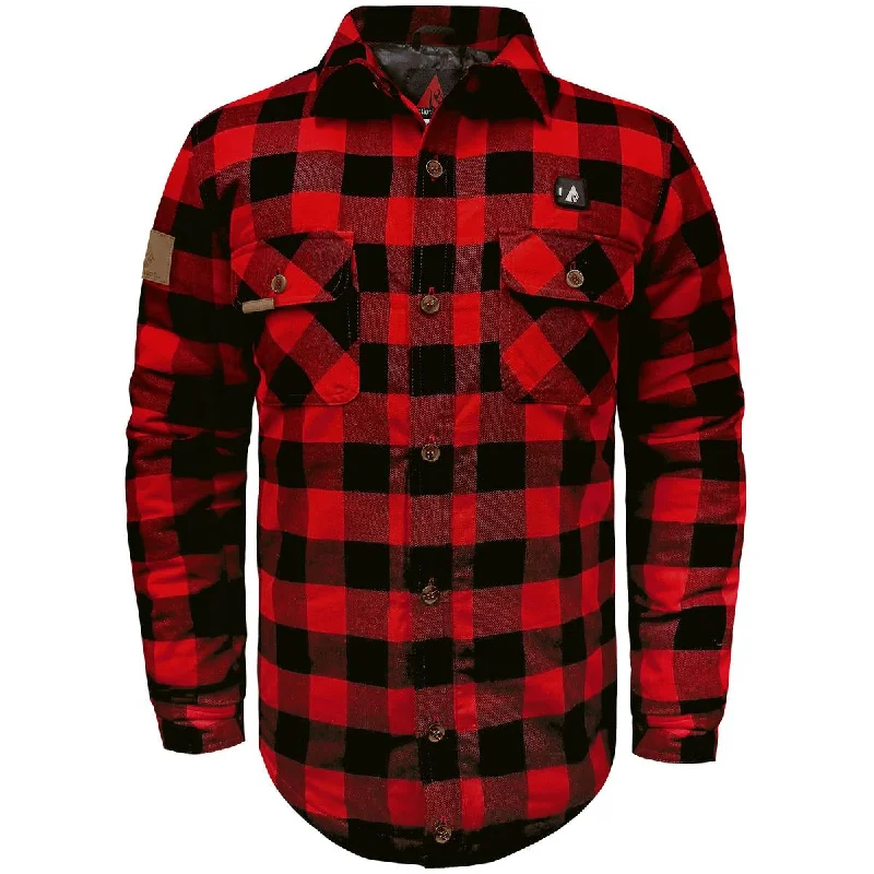 Exquisite Tailoring ActionHeat 5V Battery Heated Flannel Shirt