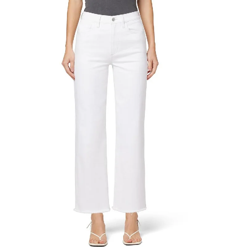 Classic Items Joe's Womens High Rise Wide Leg Cropped Jeans