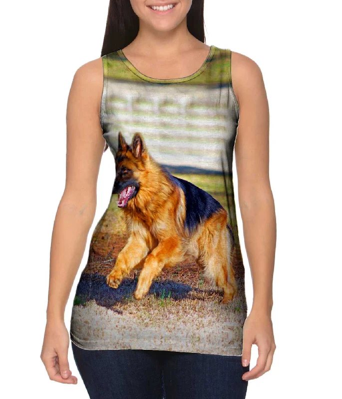 Energy Wear German Sheperd Jump