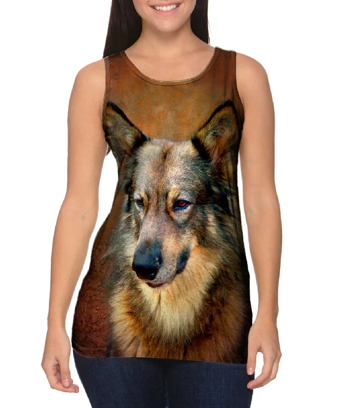 Retro Fashion German Shepherd Fun