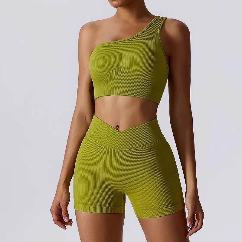 green one short set