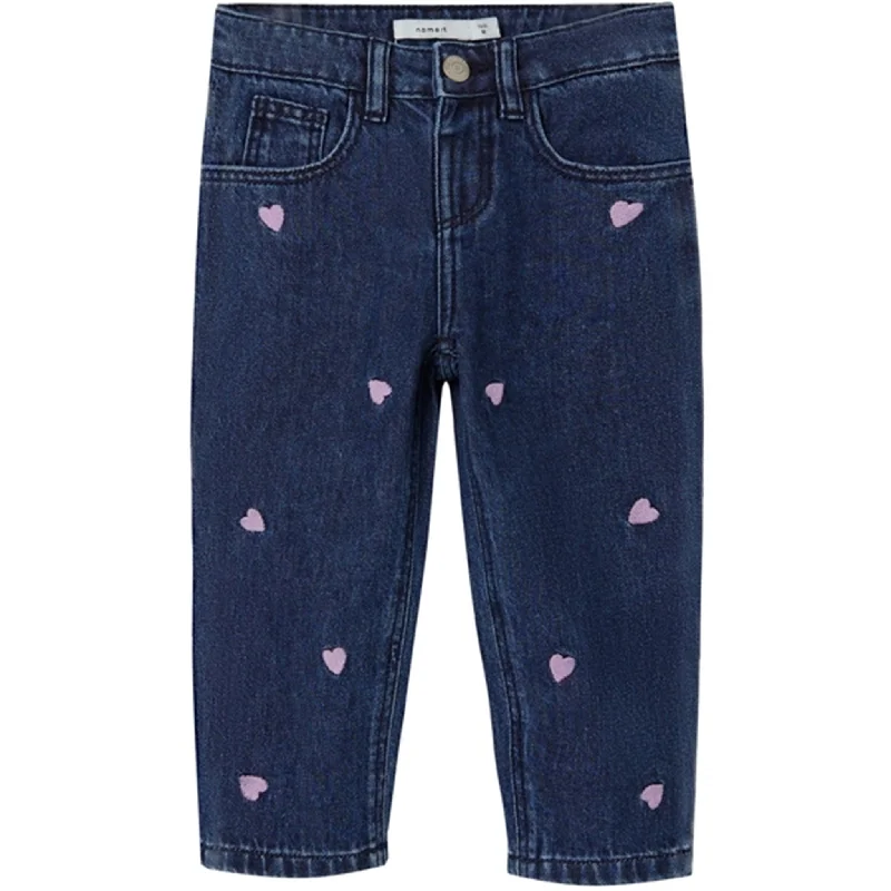 Fashion Must-have Name it Dark Blue Denim Bella Shaped Jeans