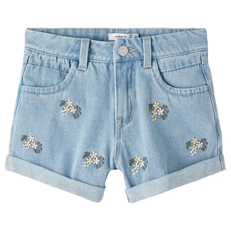 Avant-garde Design Name it Light Blue Denim Bella Denim Shorts Noos