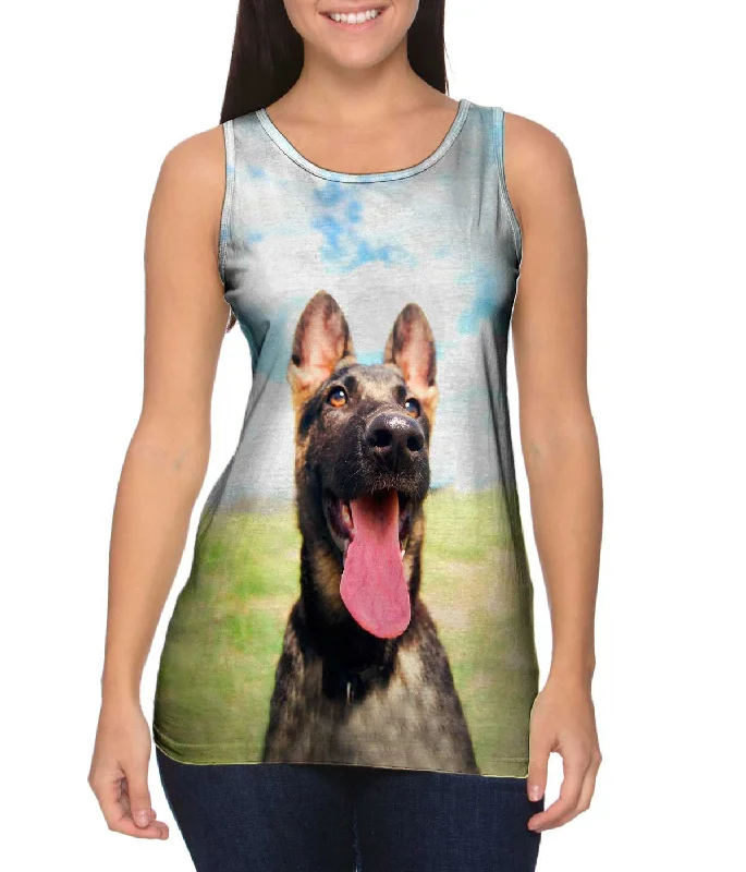 Elegant And Charming German Shepherd Hero