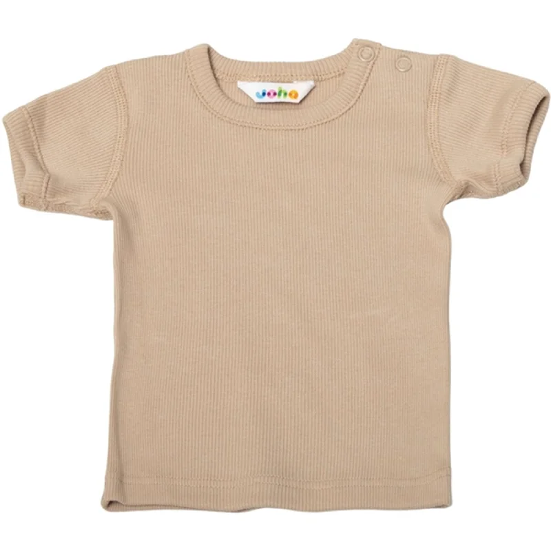 Avant-garde Design Joha Bomuld Beige T-Shirt