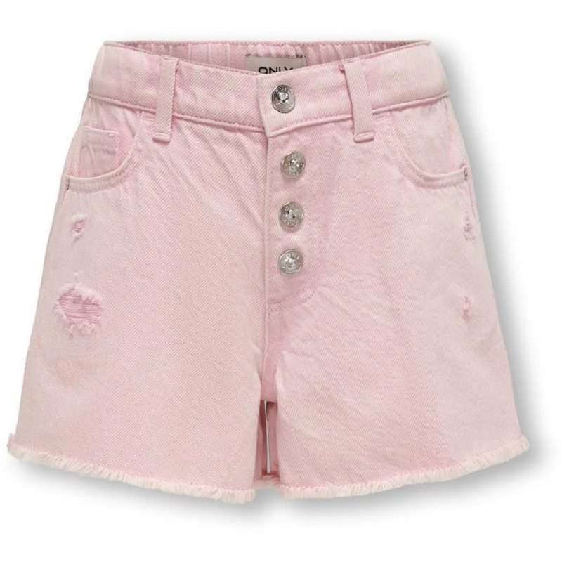 High-quality Design kids ONLY Begonia Pink Petra Coloured Shorts