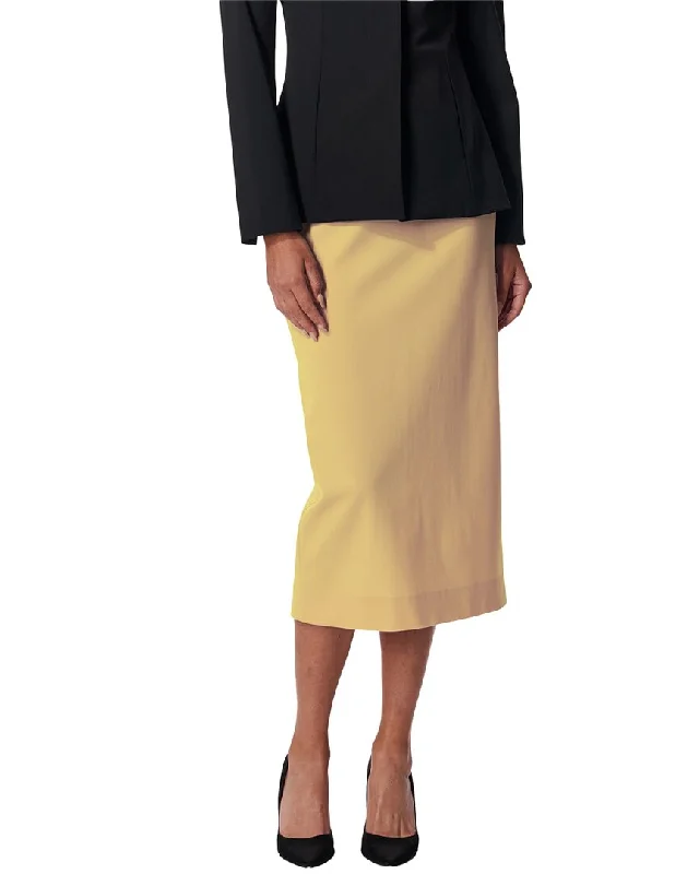 Urban Style Carolina Herrera Wool-Blend Midi Skirt