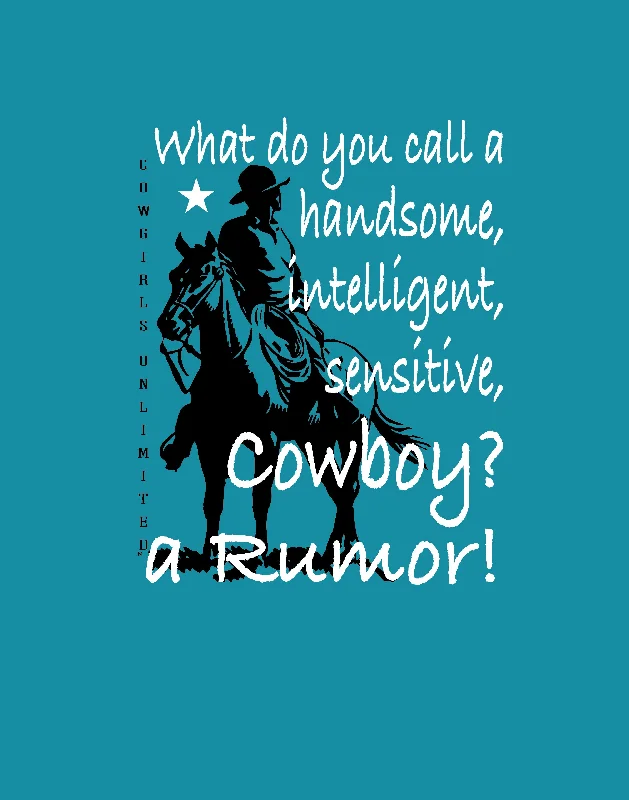 Fashionable Items Women's Cowgirls Unlimited Rumor T-Shirt #CG-1236