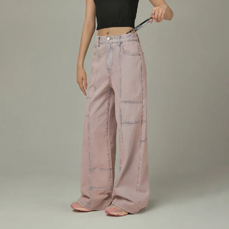 Versatile Items Wide Waist Band Straight Jeans