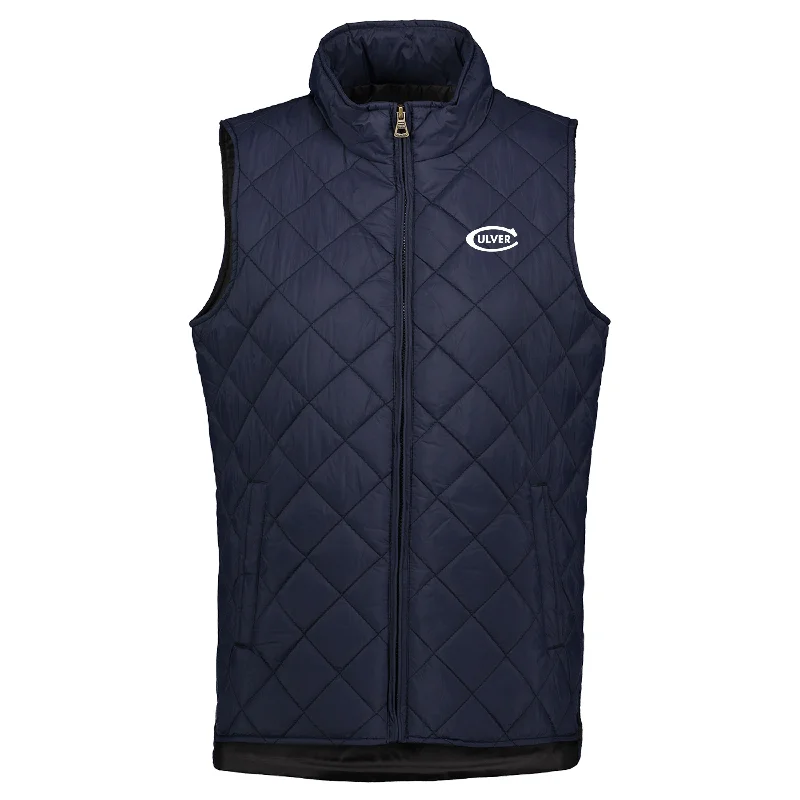 Dressing Tips Culver Women's Diamond Quilted Vest - Navy