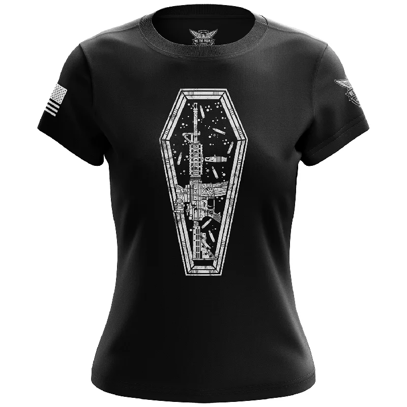 Personalized Series Coffin Carry Women's Short Sleeve Shirt