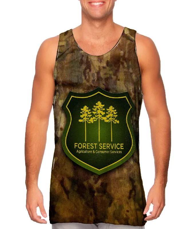 Bright Colors Forest Service Brown Camo