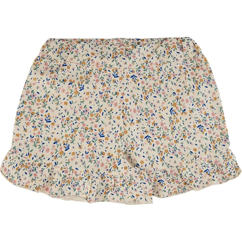 Fashion Selection THE NEW White Swan Tiny Flower AOP Geneva Shorts