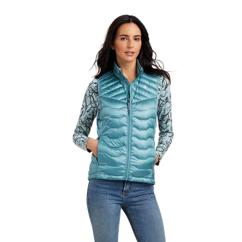 Basic Version Ariat Women's Ideal Down Vest-IR Arctic