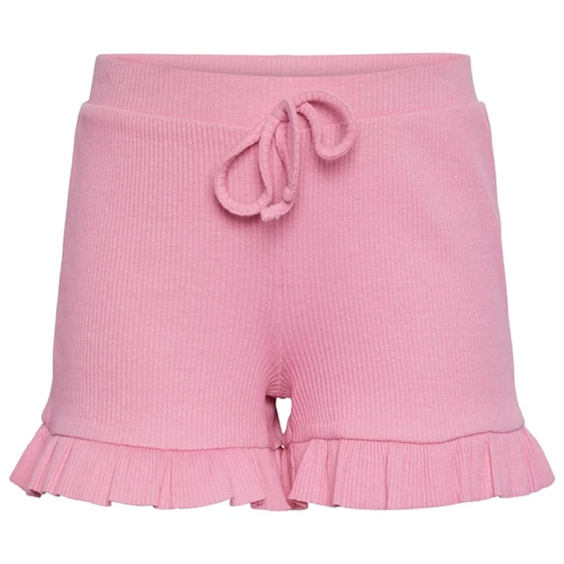 Celebrity Must-have Pieces Kids Sachet Pink Tegan Rib Shorts