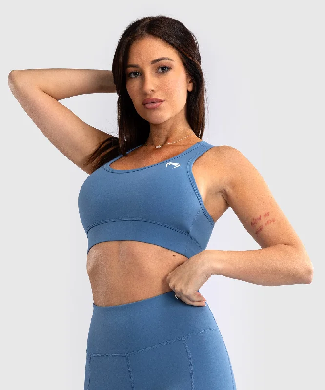 High-end Sense Venum Essential Women's Medium Impact Sports Bra - Storm Blue