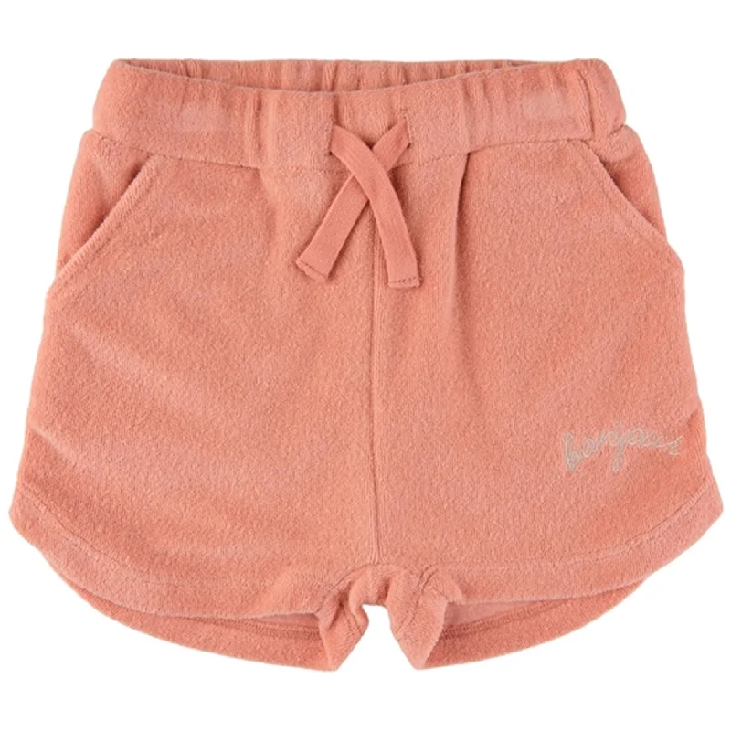 Refreshing Design THE NEW Siblings Peach Beige Gertrud Terry Shorts