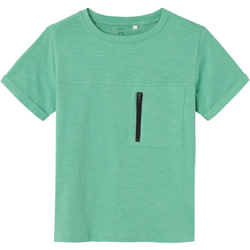 Quality Tailoring Name It Green Spruce Jecob T-Shirt