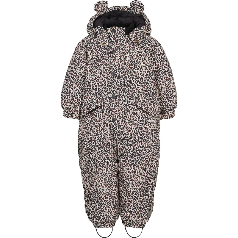 Fashion Design MarMar Technical Outerwear Print Leopard Oll Suit