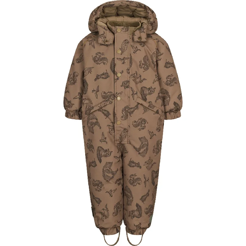 Spring Fashion MarMar Technical Outerwear Print Bear Oll Suit