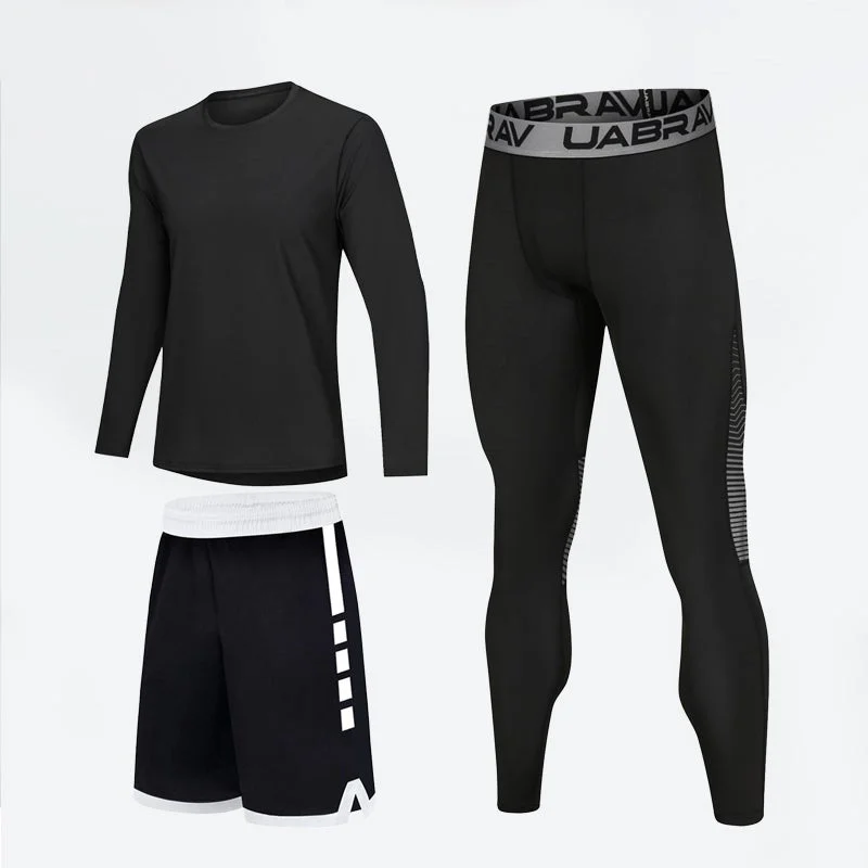 Goddess Style Men's Sports Wear Compression Leggings - High Elastic Quick-Drying Fitness Tracksuit