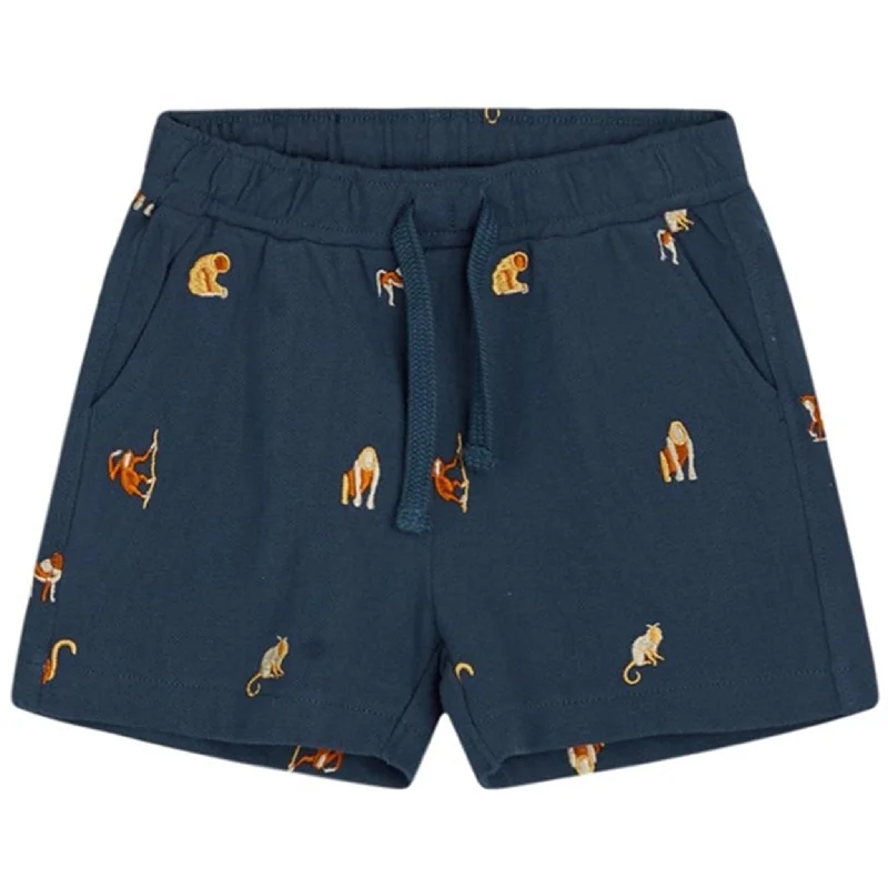 Fashionable In The Times Hust & Claire Baby Harald Shorts Blue Moon