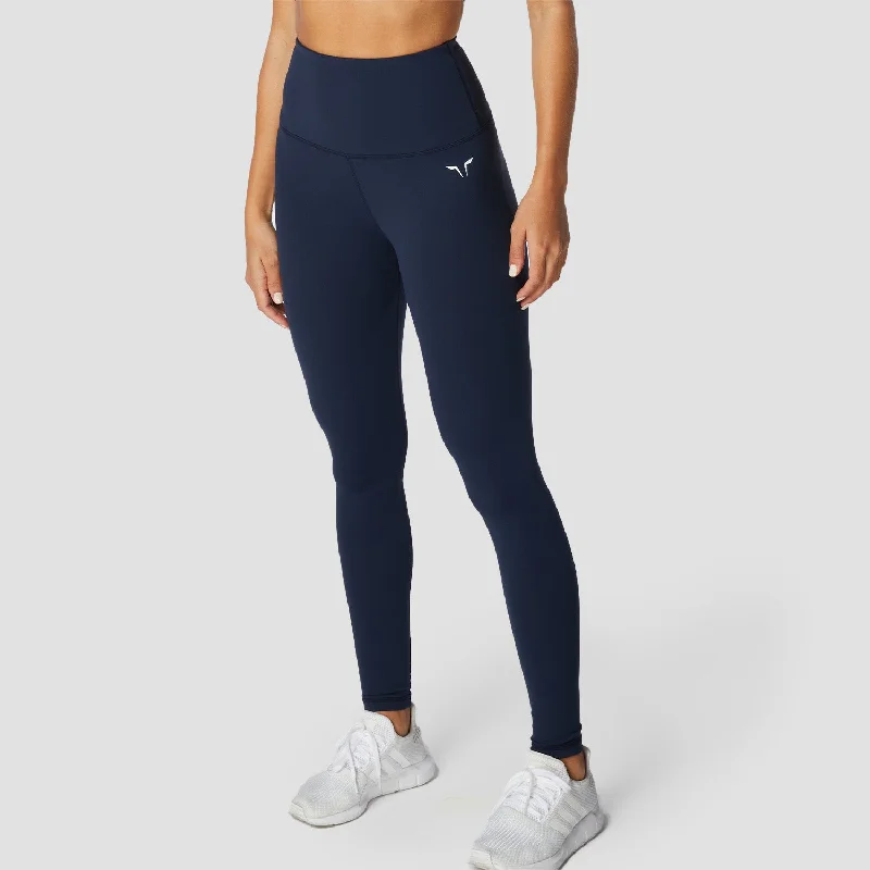 High-end Fashion Hera High-Waisted Leggings - Navy