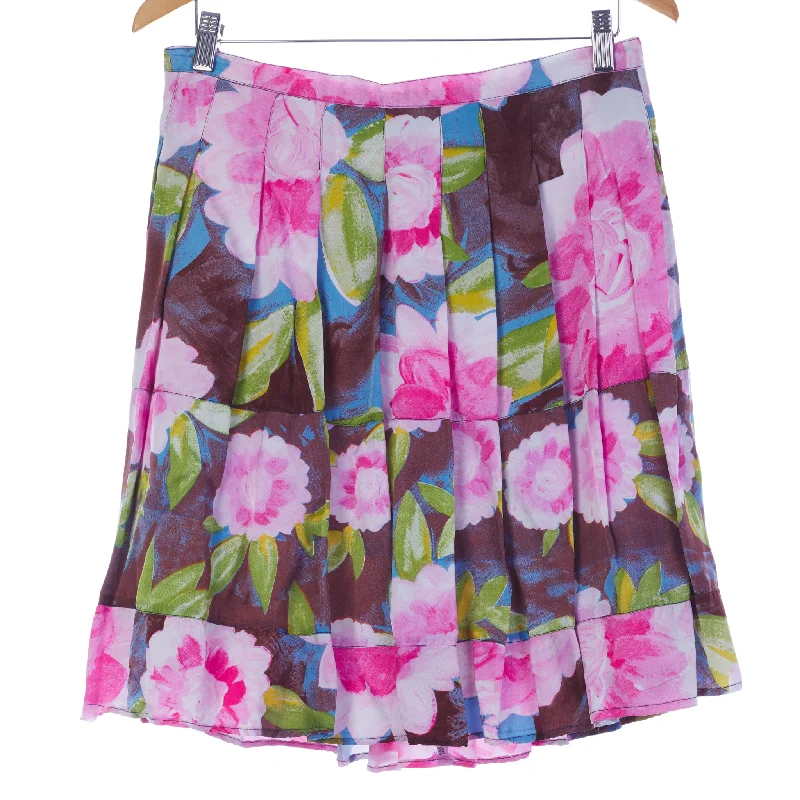 Celebrity Picks Noa Noa Rose Print Skirt UK Size M (UK12)