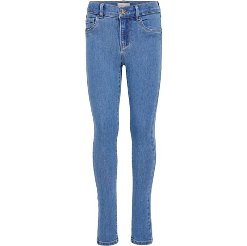 Retro Fashion Kids ONLY Medium Blue Denim Life Regular Skinny Jeans