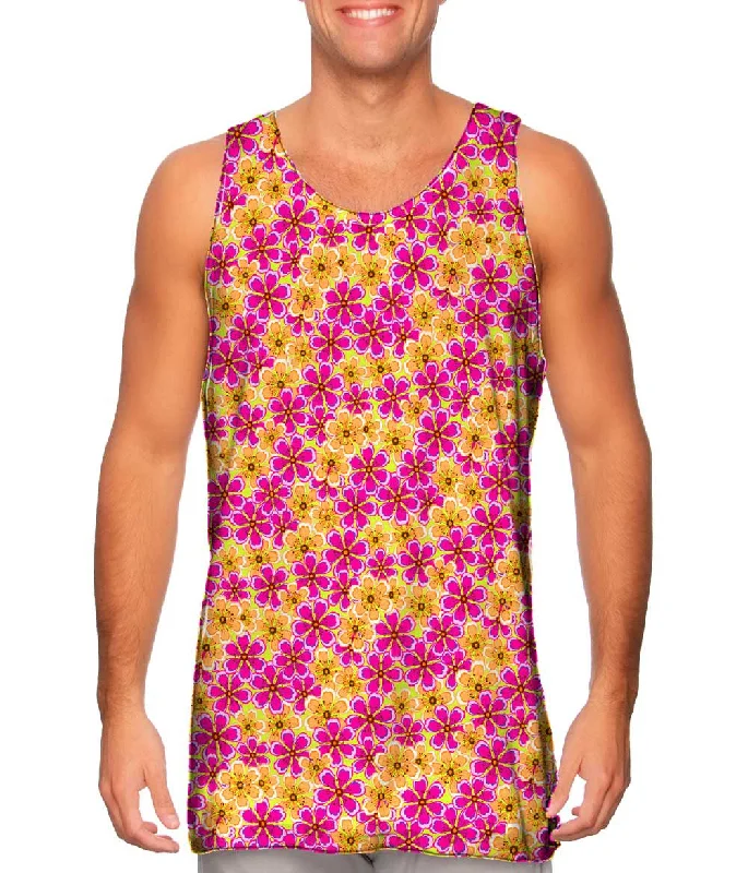 Fashion Selection Flower Garden Yellow Magenta