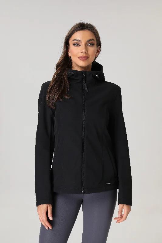 Avant-garde Design Women's Hooded Softshell Jacket