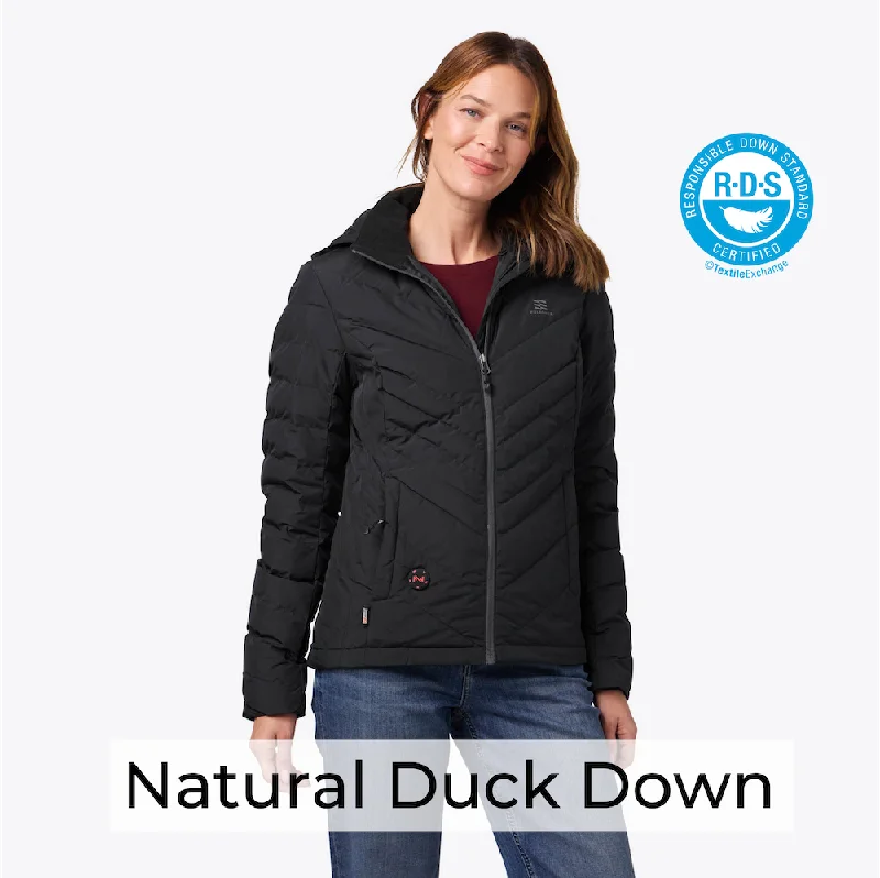 Editorial Design Crest Heated Jacket Women's