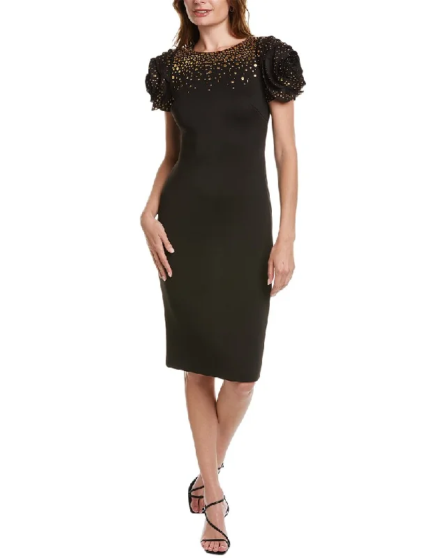 Comfortable Series Badgley Mischka Sheath Dress