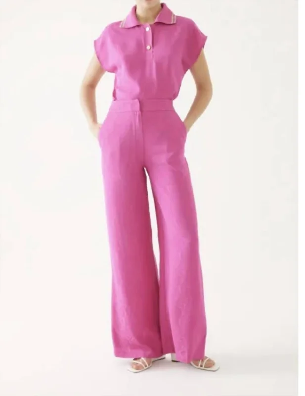 Minimal Classic Candy Pants In Pink