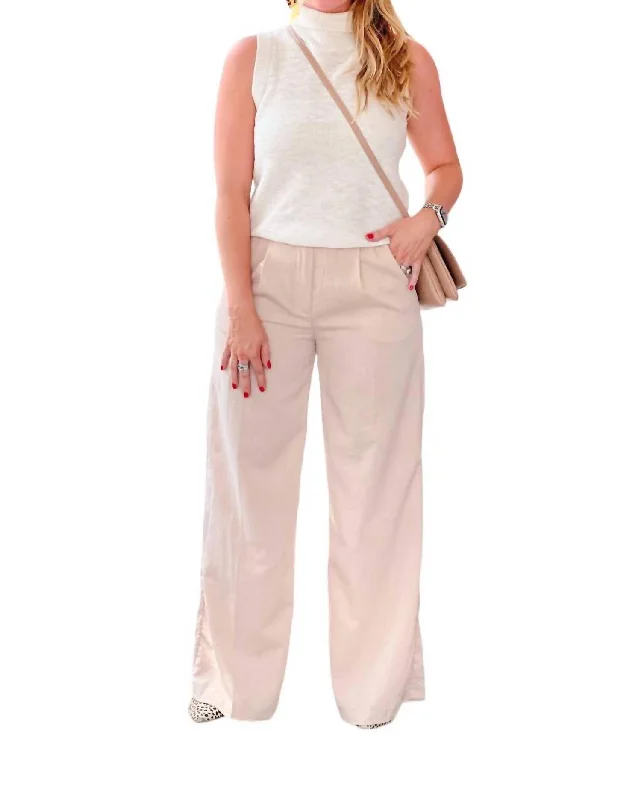 High Street Design Debi Pant In Natural