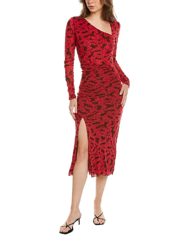 Fashionable Inner Wear Diane von Furstenberg Edyna Midi Dress