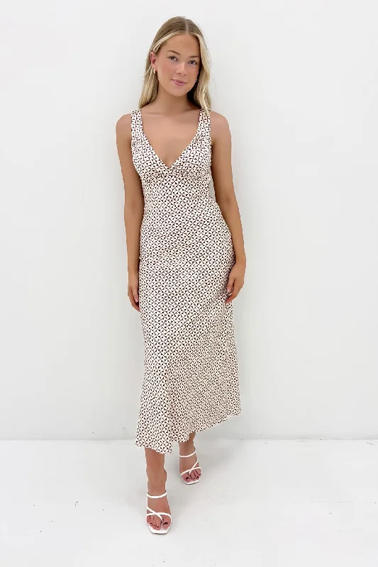 Goddess Style Jacqui Maxi Dress Print