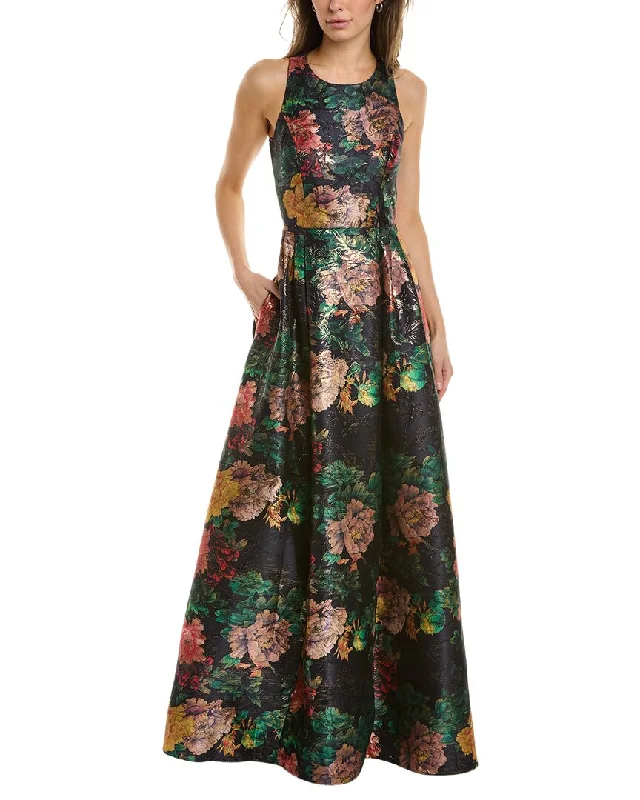 Boutique Recommendation Johnny Was Bayani Metallic Jacquard Gown