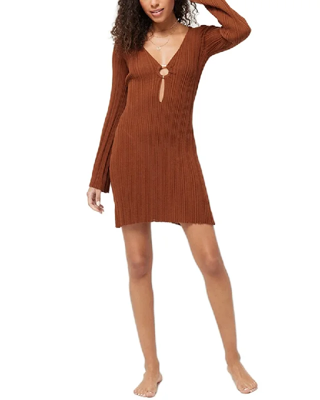 Celebrity Style L*Space Wailea Linen-Blend Cover-Up Dress