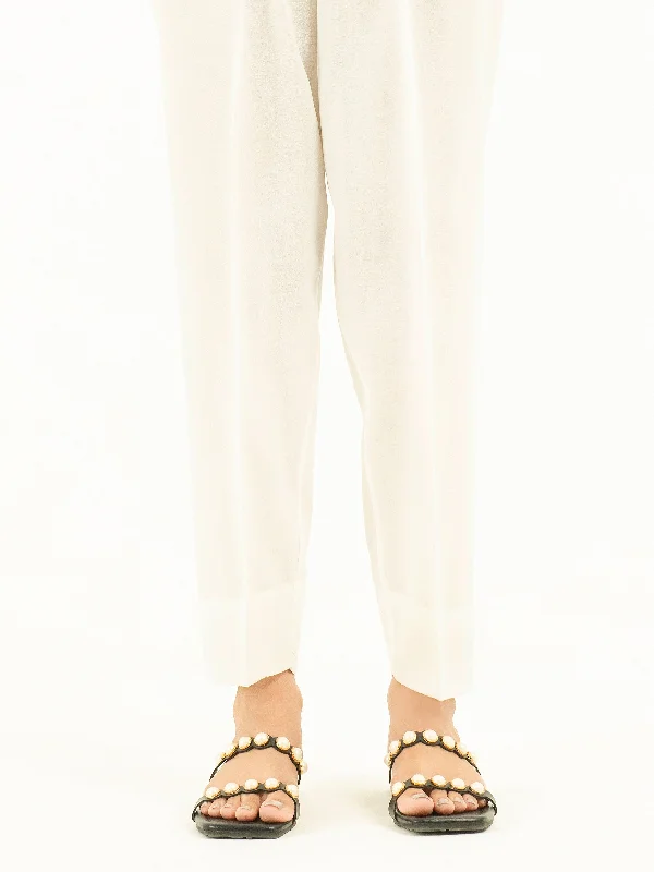 Printed Patterns Dyed Crepe Trousers