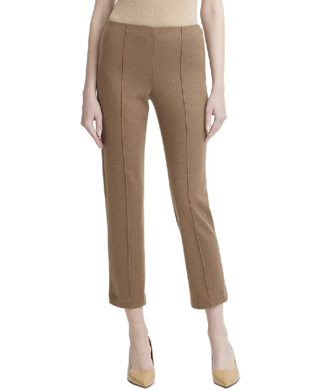 Street Fashion Vince Mid-Rise Wool-Blend Pant