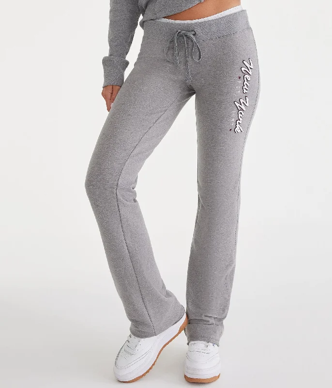 Celebrity Must-have Aeropostale New York Fit & Flare Sweatpants