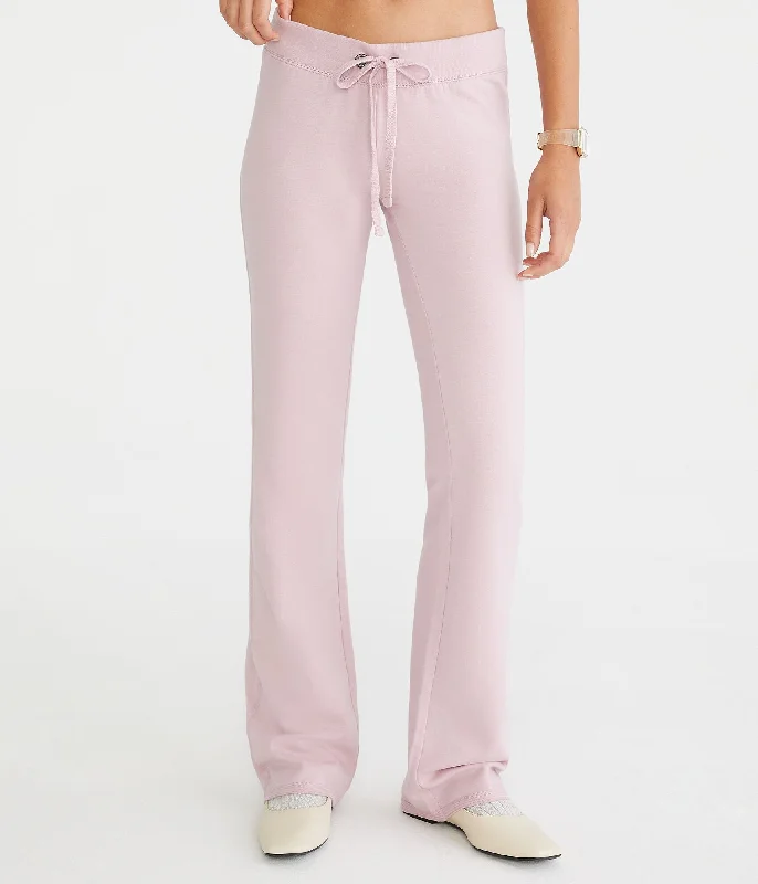 Autumn Selection Aeropostale Solid Fit & Flare Sweatpants