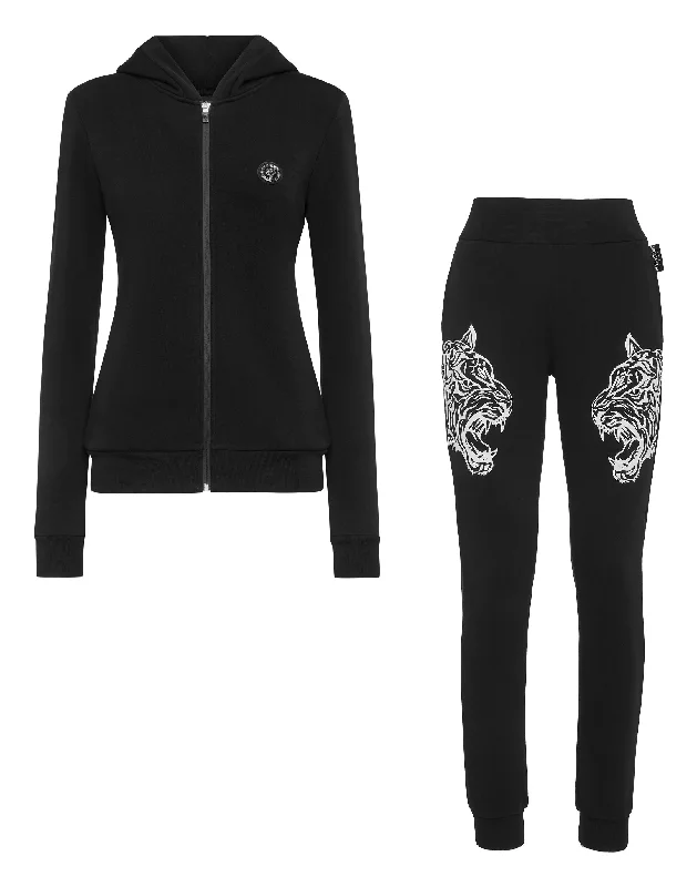 Personalized Wear Jogging Tracksuit: Hoodie/Trousers Tiger