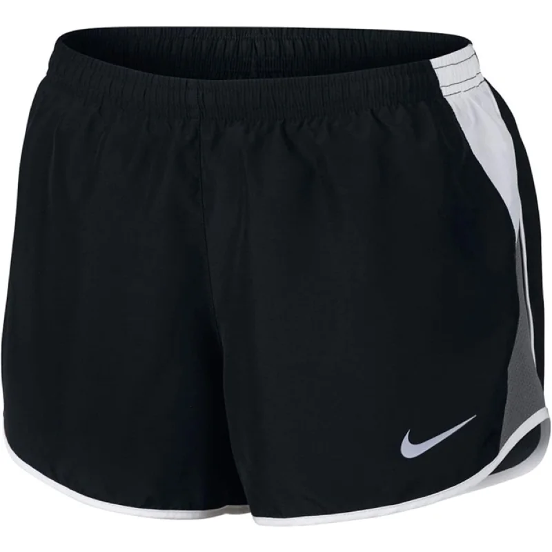 Luxury Customization Nike DRI FIT Tempo Shorts Black/White  831558-089 Women's