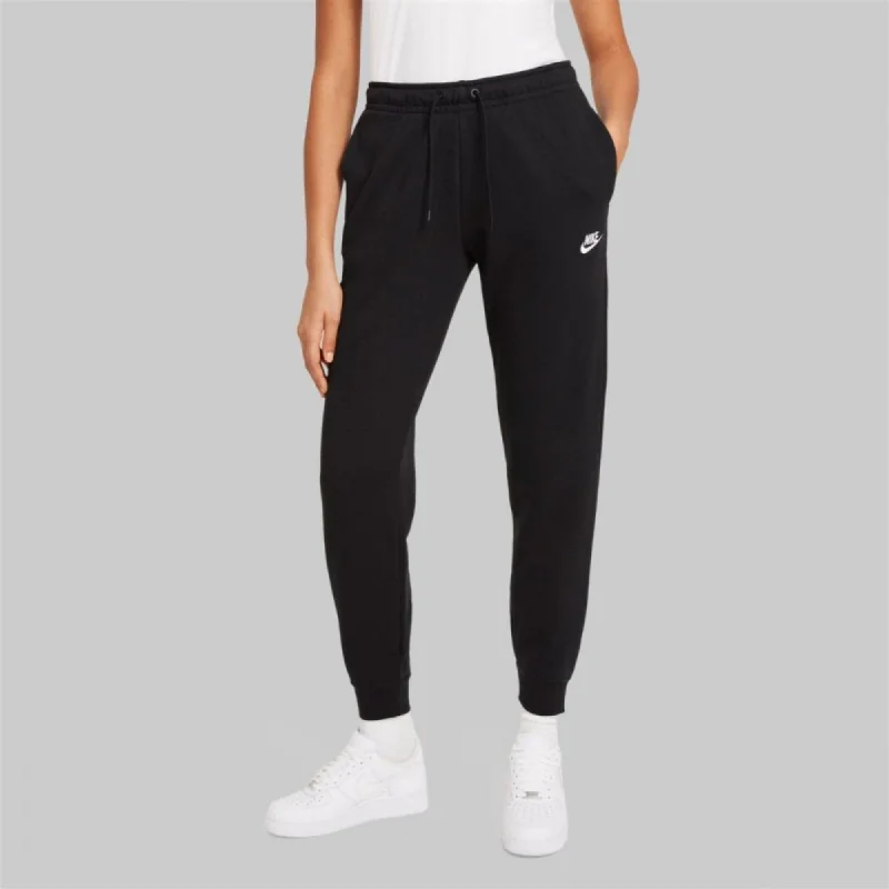 Cool Style Nike Sportswear Essentials Fleece Pants Black/White  BV4095-010 Women's