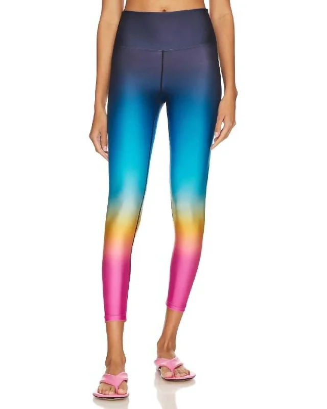 Fresh And Capable Piper Leggings Jr In Ocean Sunset